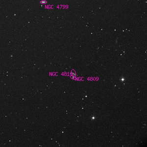 DSS image of NGC 4809
