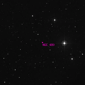 DSS image of NGC 480