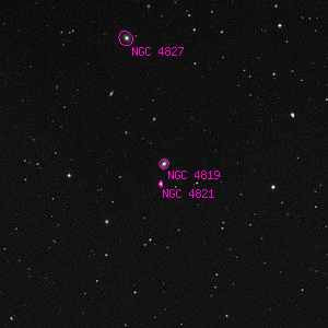 DSS image of NGC 4819