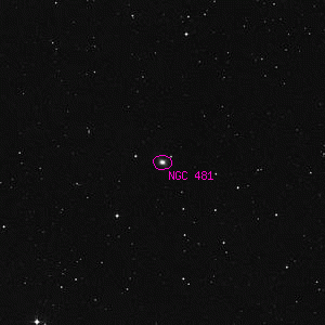 DSS image of NGC 481