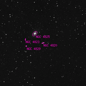 DSS image of NGC 4820
