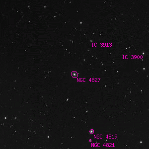DSS image of NGC 4827