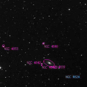 DSS image of NGC 4840