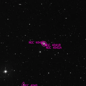 DSS image of NGC 4841B