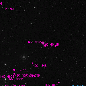 DSS image of NGC 4841