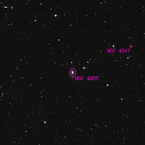 DSS image of NGC 4855