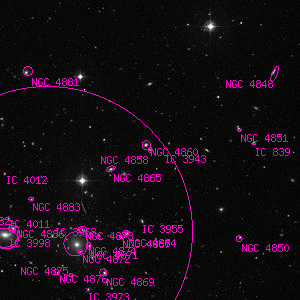 DSS image of NGC 4858