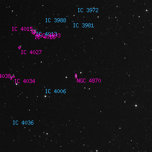 DSS image of NGC 4870