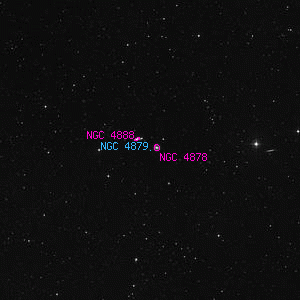 DSS image of NGC 4879