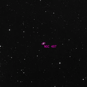 DSS image of NGC 487