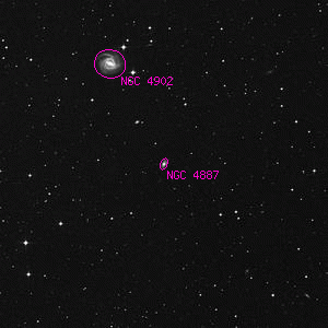DSS image of NGC 4887