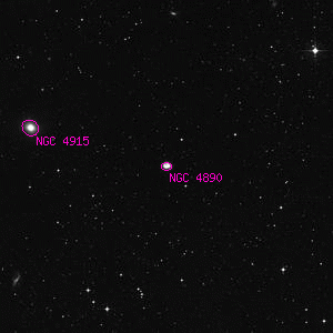 DSS image of NGC 4890