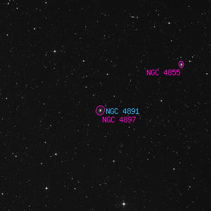 DSS image of NGC 4891