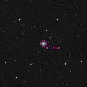 DSS image of NGC 4900
