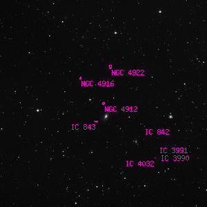 DSS image of NGC 4912