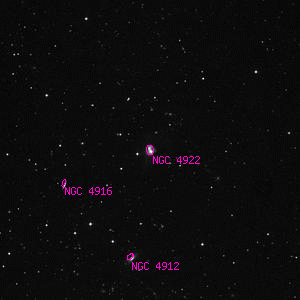 DSS image of NGC 4922