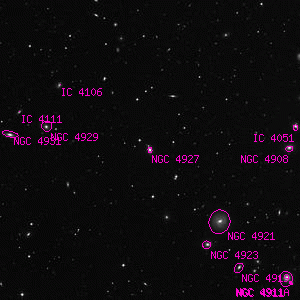 DSS image of NGC 4927