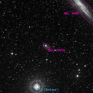 DSS image of NGC 4945A