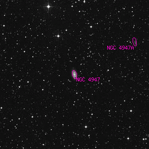 DSS image of NGC 4947
