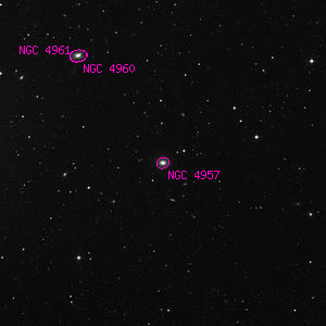 DSS image of NGC 4957