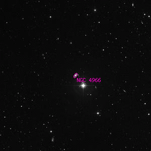DSS image of NGC 4966