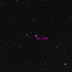 DSS image of NGC 4969