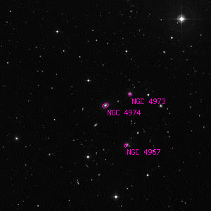 DSS image of NGC 4974