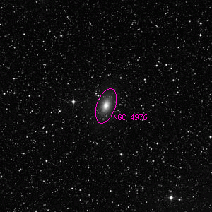DSS image of NGC 4976