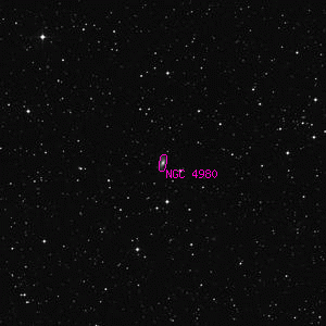 DSS image of NGC 4980