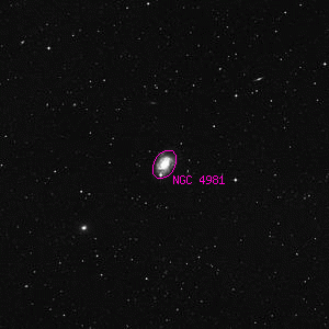 DSS image of NGC 4981