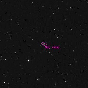 DSS image of NGC 4986