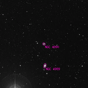 DSS image of NGC 4990