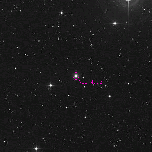 DSS image of NGC 4993
