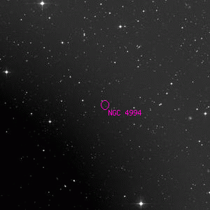 DSS image of NGC 4994