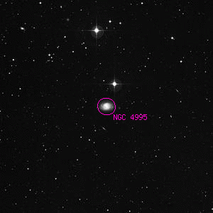 DSS image of NGC 4995