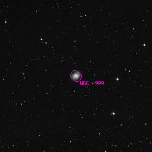DSS image of NGC 4999