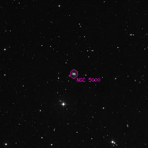 DSS image of NGC 5000