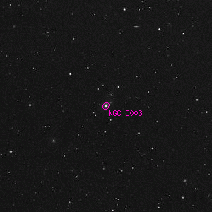 DSS image of NGC 5003