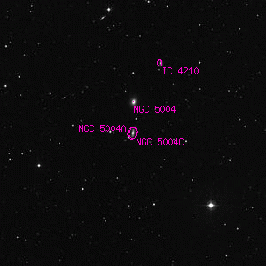 DSS image of NGC 5004C