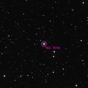 DSS image of NGC 5006