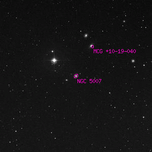 DSS image of NGC 5007