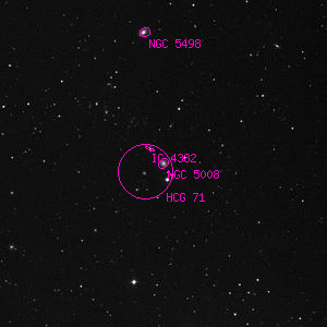 DSS image of NGC 5008