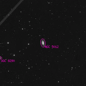 DSS image of NGC 5012