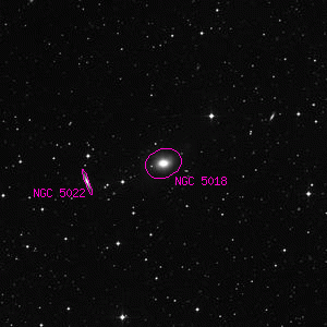 DSS image of NGC 5018