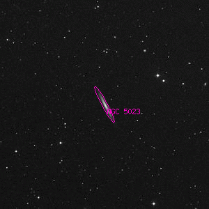 DSS image of NGC 5023