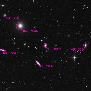 DSS image of NGC 5035