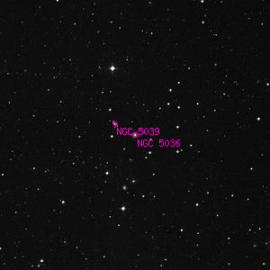 DSS image of NGC 5036