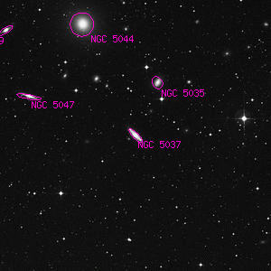 DSS image of NGC 5037