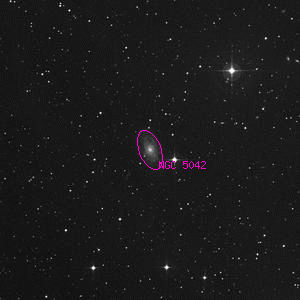 DSS image of NGC 5042