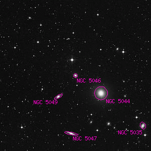 DSS image of NGC 5046